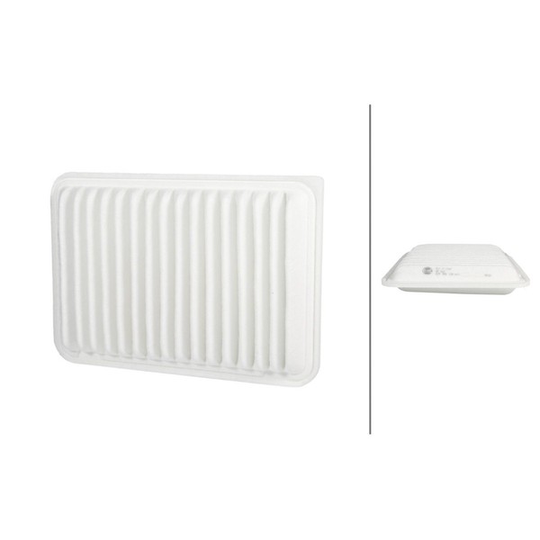 Luftfilter-Einsatz 292 X 200 Mm Hella Passend FüR U.A. Toyota Camry-image