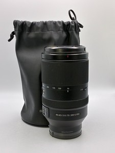 SONY SEL70300G FE f/4.5-5.6 70-300mm G OSS LENS - SEL 70300G - BELOW-AVERAGE