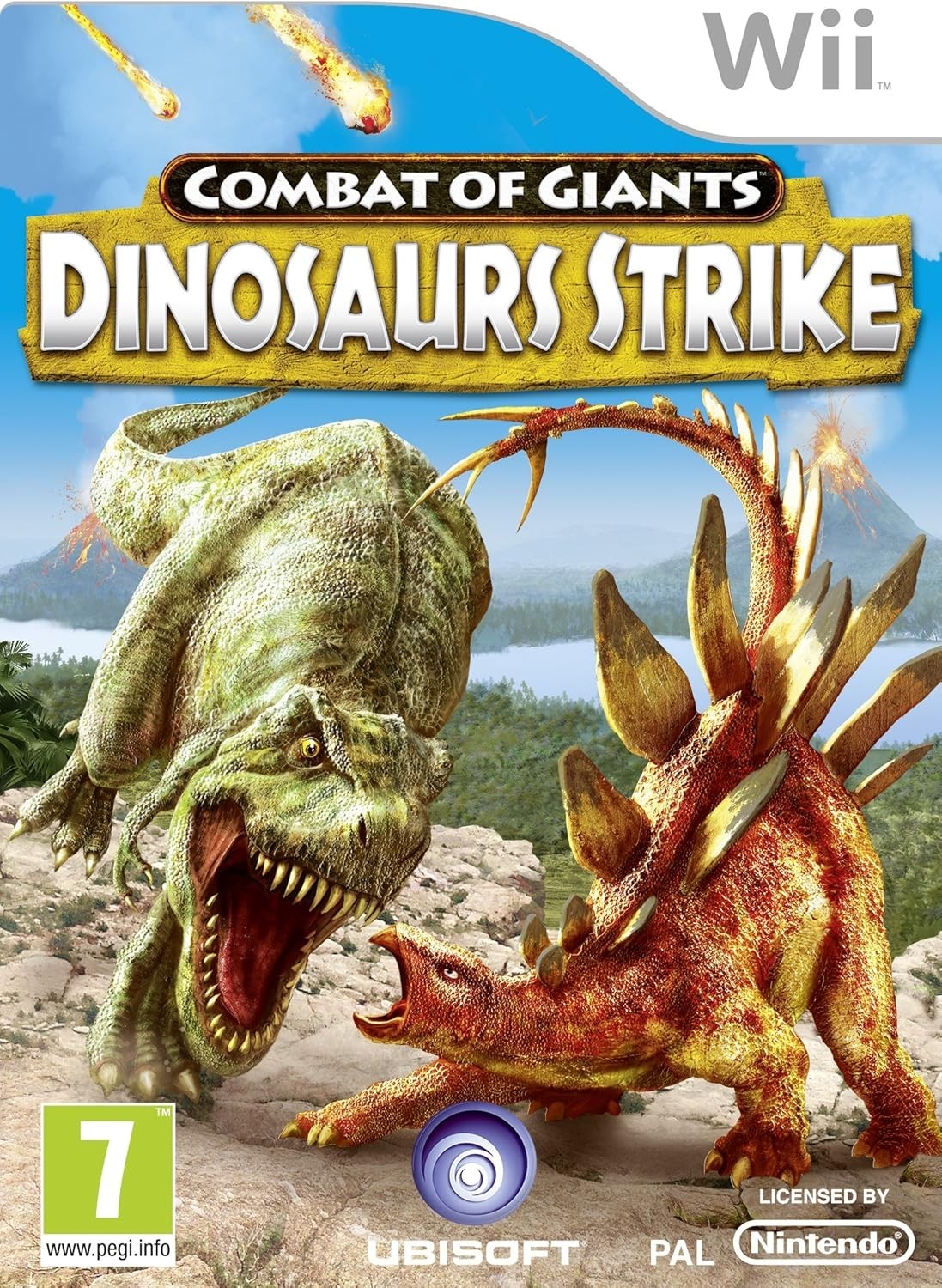 Combat of Giants: Dinosaurs Strike - Nintendo Wii / Wii U - PAL - NEW & SEALED