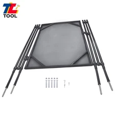 4Ft x 2.5Ft Pool Fence Gate Swimming Pool Fence in Ground Pool Safety Fencing