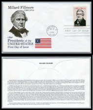 US FDC # 2217d 22c President  Millard Fillmore Artmaster  s.cancel 1986, 9Q3368