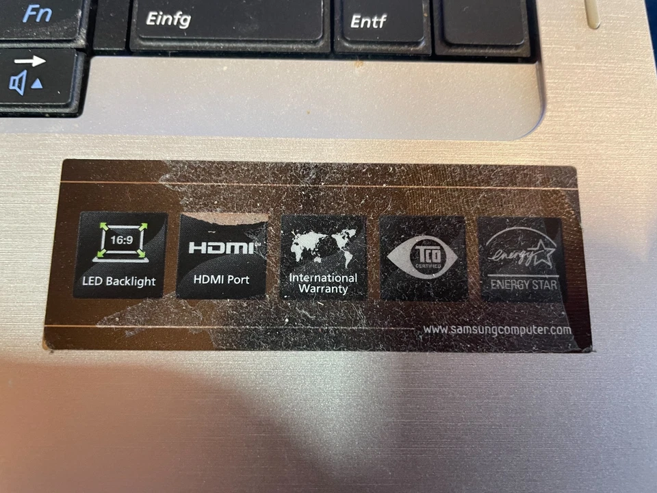 Samsung R730  17,3'' Notebook  17 Zoll LapTop HDMI, USB, Disk Laufwerk, SD Slot - Bild 3 von 4