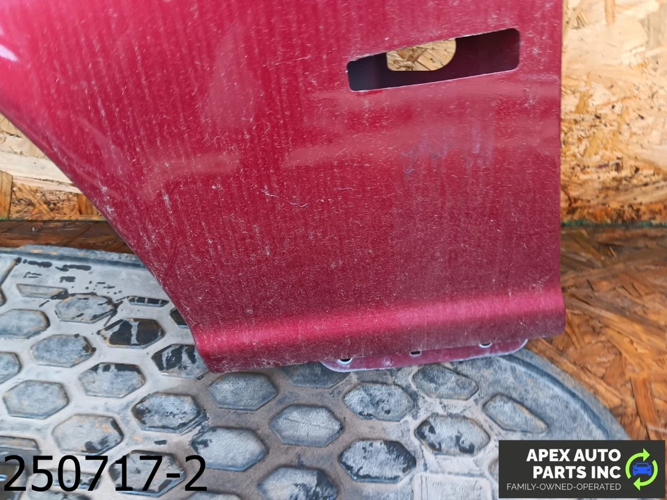 OEM 2004-2007 Jaguar XJ8 4.2L LEFT DRIVER FENDER RED - Image 4 of 4