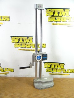 MITUTOYO 18" PRECISION HEIGHT GAGE DIAL MECHANICAL DIGITAL READOUT #192 151