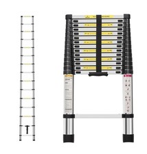 Neo Extendable 4.6m Steel Foldable Telescopic Ladder New & Boxed