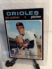 1971 Topps Jim Palmer #570 Baltimore Orioles sharp corners NM