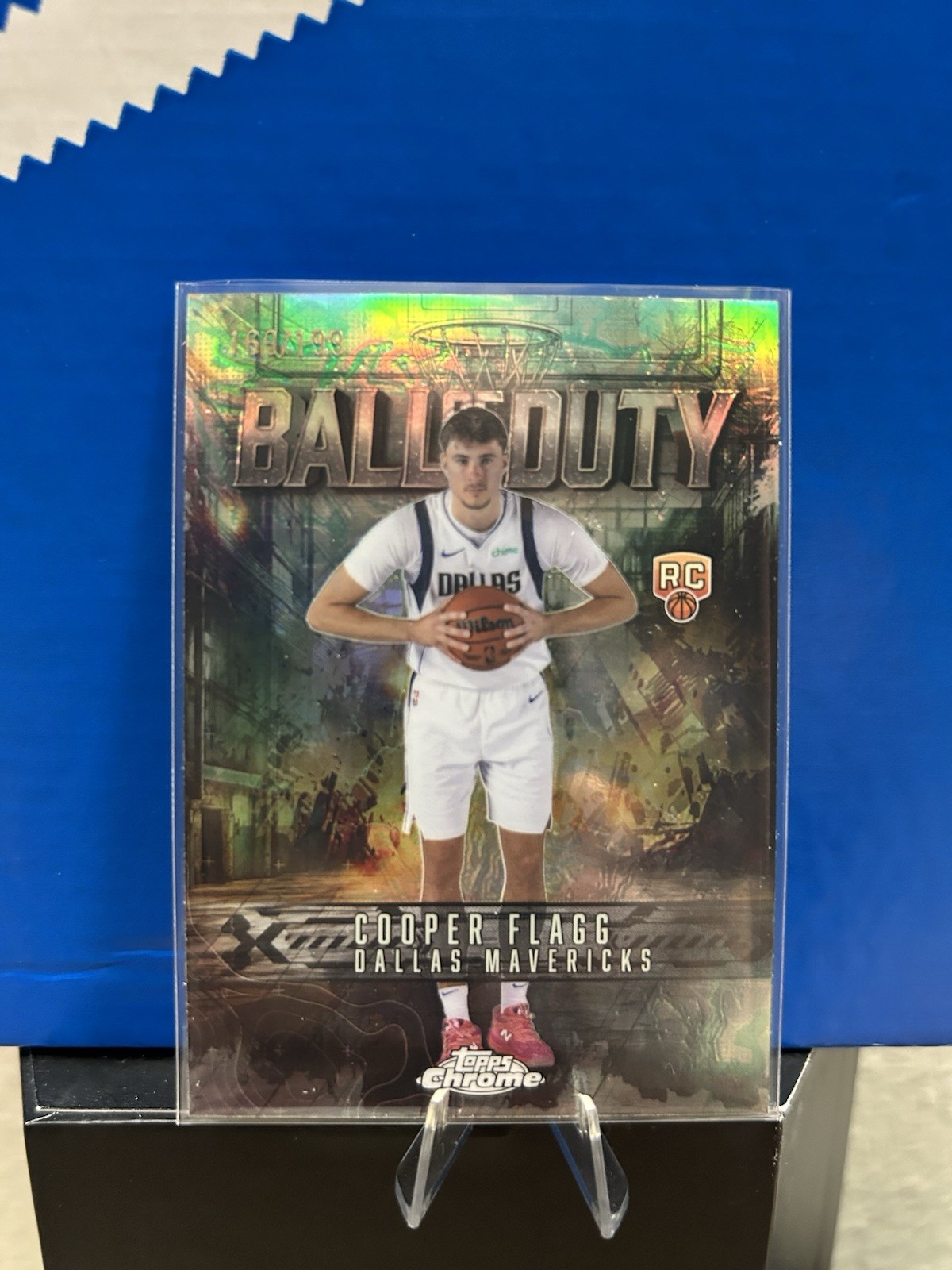2025-26 Topps Chrome Cooper Flagg Ball of Duty #BD-21 TEAL Refractor /199 🔥