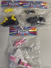 NEW Lot 3 McDonalds Happy Meal POWER RANGERS Figures 1995 SEALED