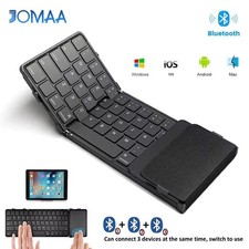 Foldable Bluetooth Keyboard with Touchpad English Layout