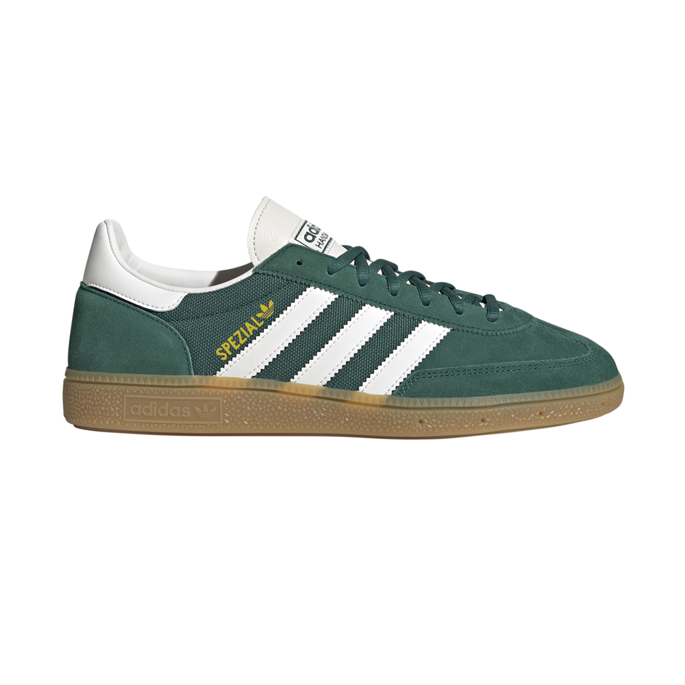 adidas Handball Spezial Lace Up  Mens Green Sneakers Casual Shoes JH5438