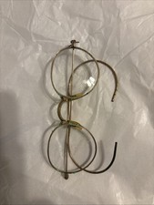 1920/30's Vintage 12k Gold Wire Framed Spectacles Bifocal Lenses