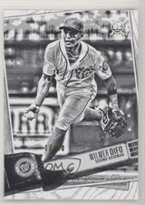 2019 Topps Big League Artist Rendition 17/50 Wilmer Difo #177 2o7