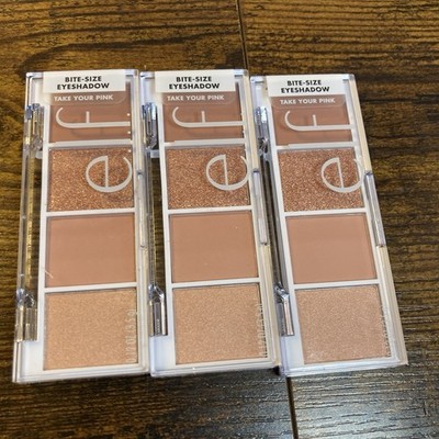 ELF Bite Sized Eyeshadow TAKE YOUR PINK 3.5g Lot of 3 21192