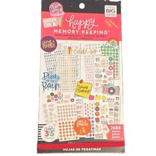Me  My Big Ideas Happy Memory Keeping Sticker Book, Holidays, 2688 Pieces