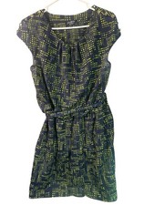 GUESS WOMENS DRESS Size XL NAVY BLUE SLEEVELESS DRESS