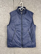 Peak Performance Puffer Vest Mens Large Blue ...