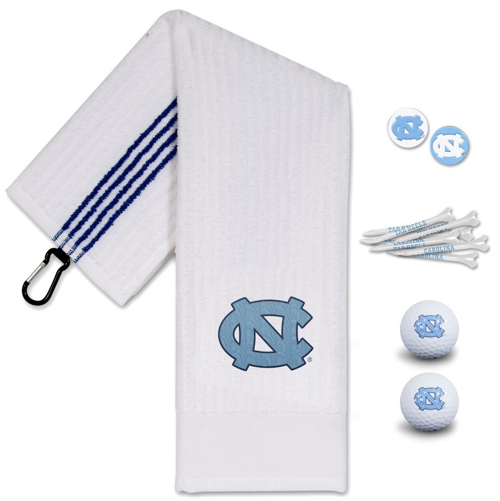 NCAA Golf Gift Set - North Carolina Tar Heels Team Effort Combo Set New