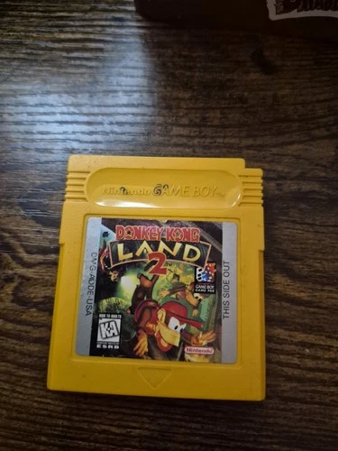 Nintendo Donkey Kong Land 2 Game Pak Game Boy Action Adventure KA NTSC-U/C