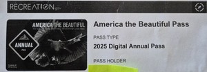 America the Beautiful Nationalpark Pass USA bis 12/2026