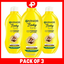 Garnier Body Tonic Hydra Firming & Hydrating Lotion 24H  400ml Pack of 3