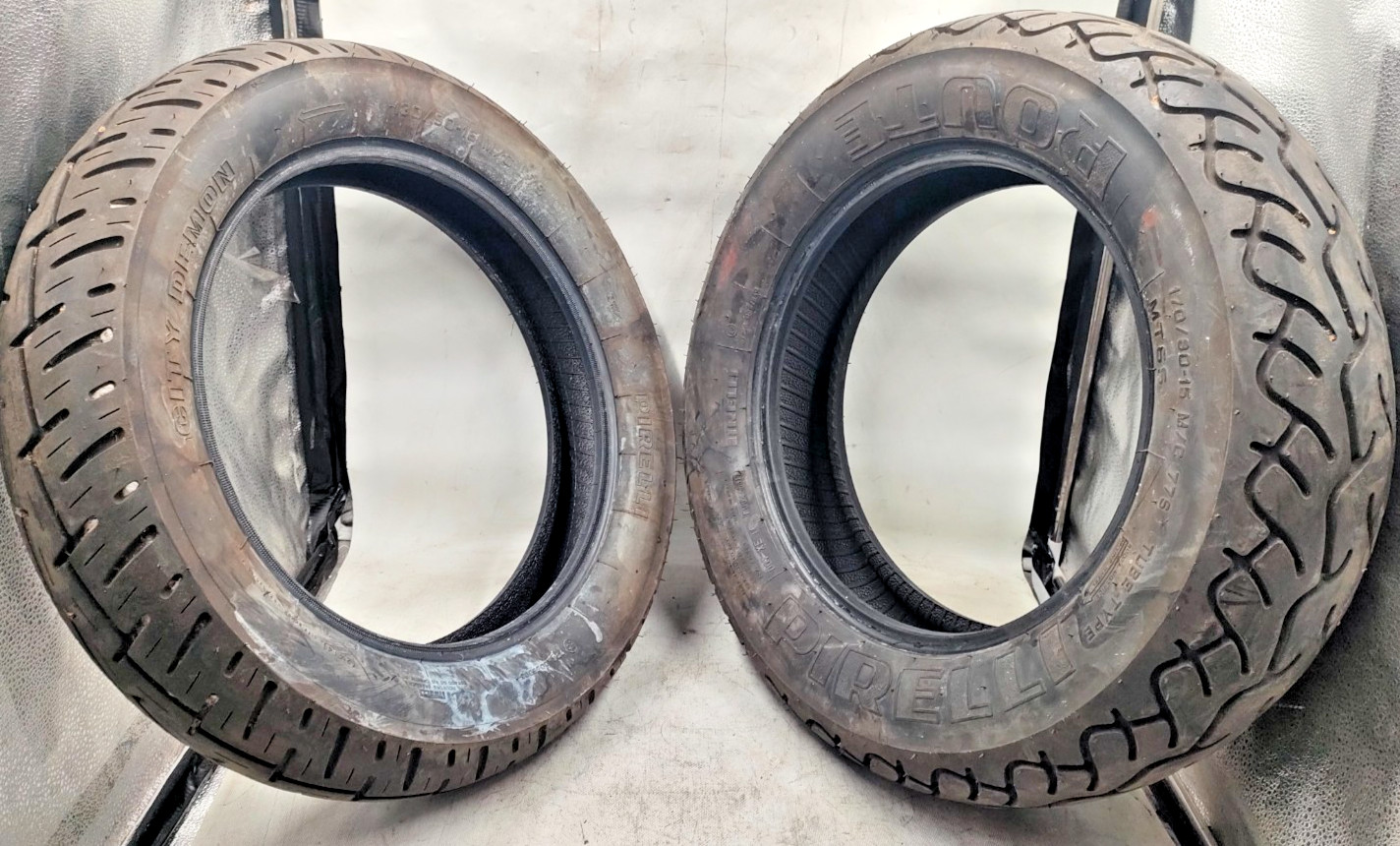 PNEUMATICI PIRELLI (LEG DE)-SUZUKI INTRUDER M800 BOULEVARD M50 ANNO 2005 AL 2009