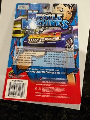 Muscle Machines Muscle Tuners 03 Nissan 350Z 1:64 Scale Orange T04