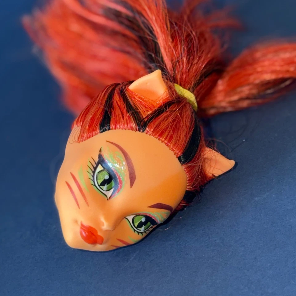 Monster High Great Scarrier Reef Brillante Ghoulfish Toralei Cabeza de Repuesto Foto 4 de 4
