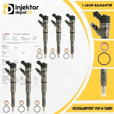 6X Injektor Einspritzd�se Bosch BMW 330d E46 530d E39 X5 E53 0445110047