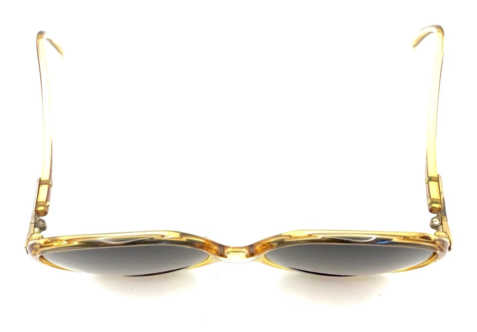 Gafas de sol Christian Dior Vintage 2271 80 amarillo rojo dorado marcos 57-16 130 para mujer Foto 4 de 4