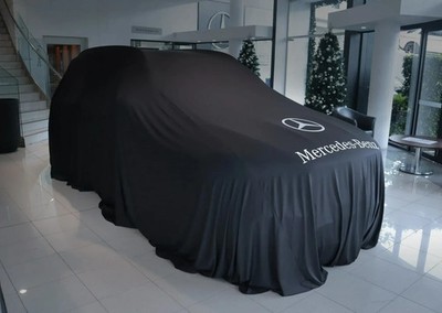 Indoor Schwarz Premium Showroom Reveal Car Cover für Mercedes Benz 700x450cm