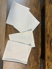Sublimation Ready Canvas Zipper Pouch Blank Heat Transfer Set Of 4