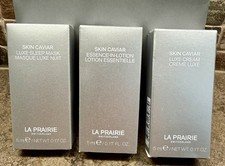 La Prairie Skin Caviar Luxury 3-Step Travel Skincare Routine Set w/Boutique Bag
