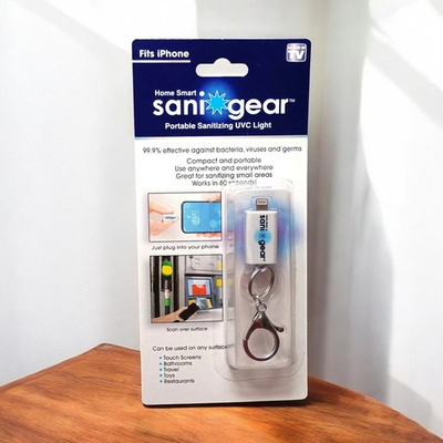 #ad AS SEEN ON TV IPHONE HOME SMART SANI GEAR PORTABLE SANITIZING UVC LIGHT $9.86