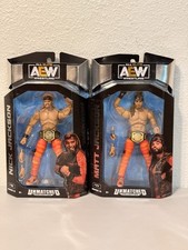 AEW Matt Jackson & Nick Jackson Series 10 Unmatched Collection Figure Lot New
