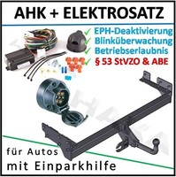 AnhäNgevorrichtung ES7 FüR Mitsubishi Outlander 03- Eph-Abschaltung Einparkhilfe