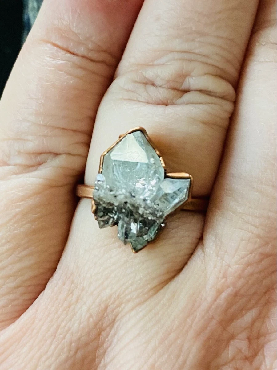 Copper engagement deals ring