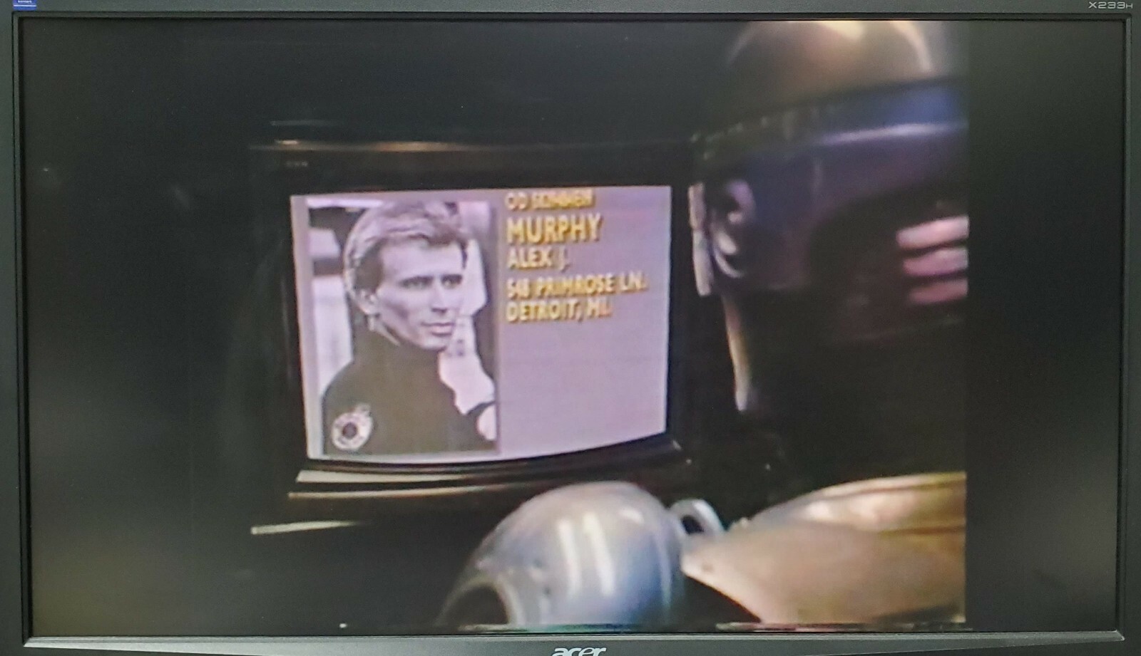 RoboCop VCR Game DVD of the VHS Tape