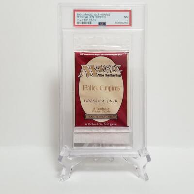 Magic the Gathering MTG - Fallen Empires Graded Booster Pack - PSA 7 -New  Holder 742818065054| eBay