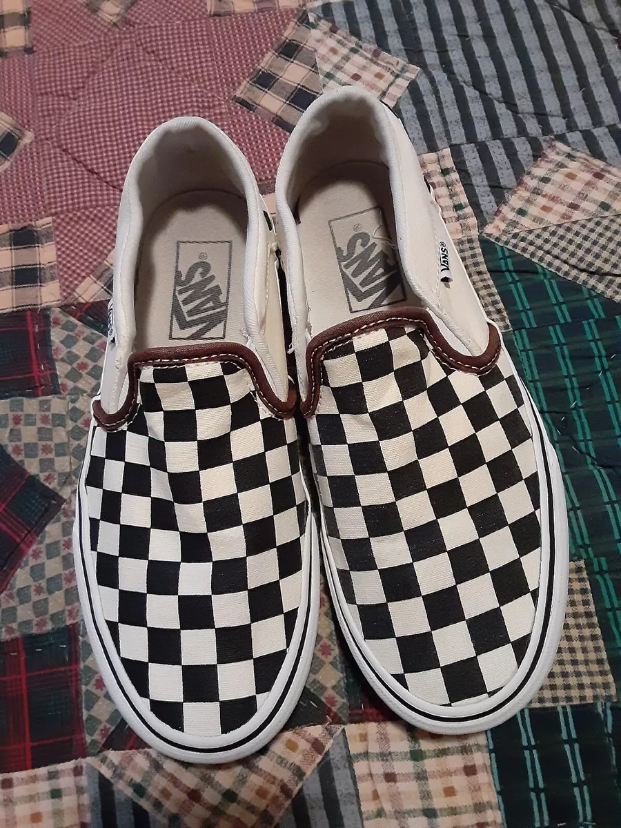 Vans canvas checkered 2025