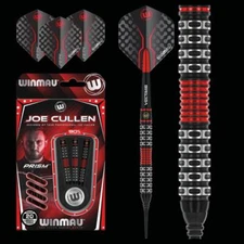 WINMAU JOE CULLEN SPECIAL EDITION 22 GRAM SOFT TIP DARTS 90%TUNGSTEN 2451.22