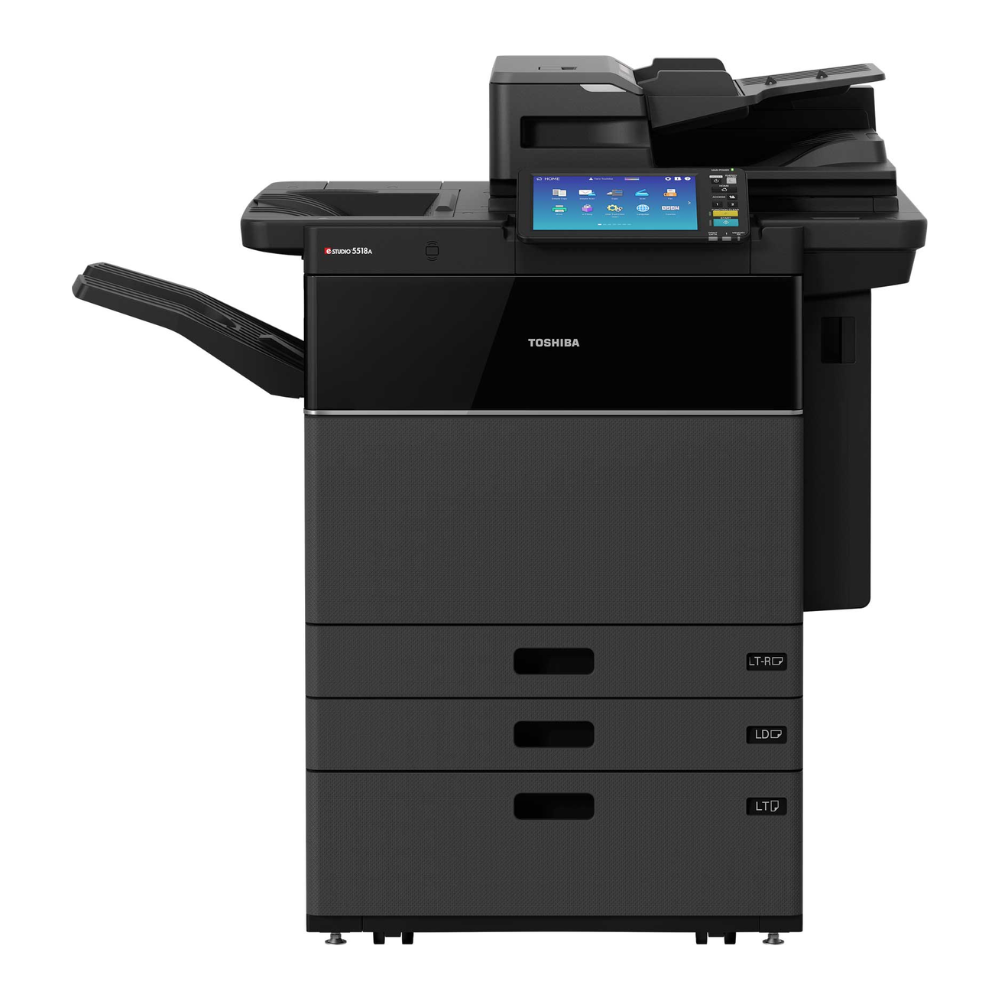 x1 Toshiba e-Studio 5518A - Mono/Laser MFP Printer Copier/11x17 55ppm