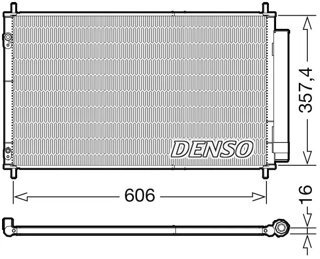 Fits DENSO DCN50058 condenser YARIS 12-.. - Image 9