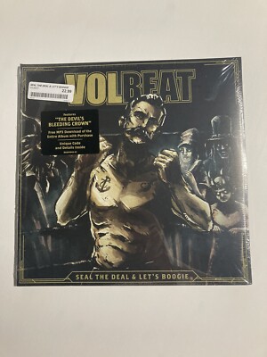 Volbeat Seal the Deal & Let's Boogie Double LP Vinyl Record New Sealed