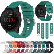 Silicone Sport Strap For Garmin Forerunner 255 255S 265 265S 570 165 Venu 4 3 3S