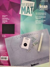 Beadsmith  Non-Slip Treasure Mat Measurements Rubber Back Base Beading Tool