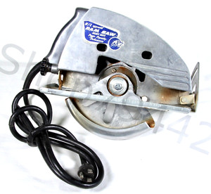 Vintage RAM SAW 7" Power Saw RAM TOOL CORPORATION USA 1950s Part Collectable 