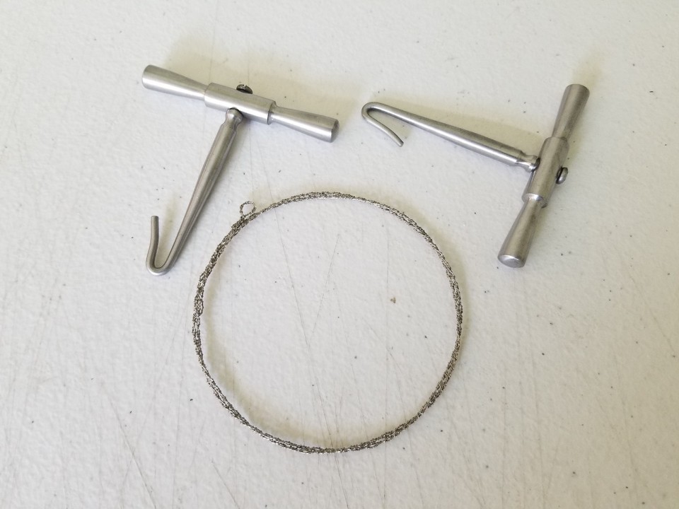 GUIDA PASSERELLA FILO Maniglia Fibra Ortopedica Chirurgia Veterinaria - Foto 6