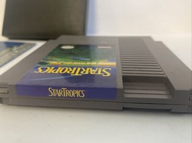 StarTropics (Nintendo NES, 2000) GAME CARTRIDGE AND MANUAL ONLY