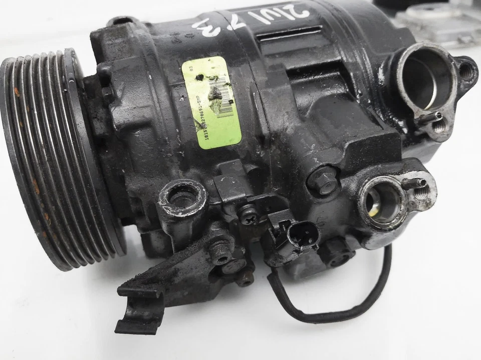 Bomba compresora de aire acondicionado BMW 335I 2007-2013 3,0 L + embrague OEM 64-52-6-956-719 Foto 3 de 4