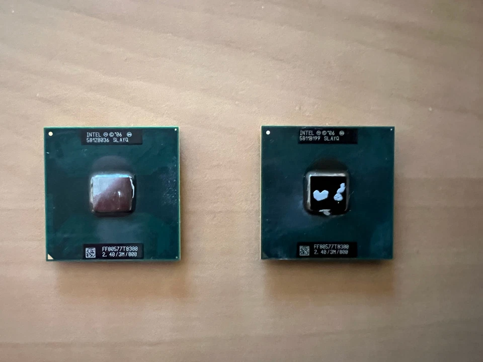 Intel Core 2 Duo T8300 - SLAYQ - 2,40 GHz - Photo 2/4